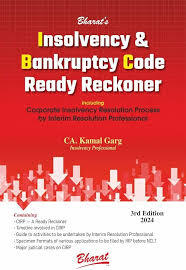 Insolvency & Bankruptcy Code Ready Reckoner 2024 by C.A. Kamal Garg- mslawhouse.com online law books store