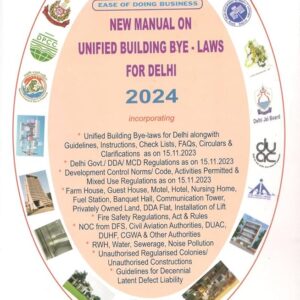 New Manual on Unified Building Bye Laws for Delhi-2024