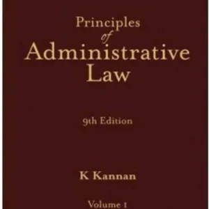 Principles of Administrative Law By M P Jain- 2022