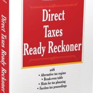 Direct Taxes Ready Reckoner - 2024-25 & 2025-26 By Vinod K. Singhania- mslawhouse.com, online law book store